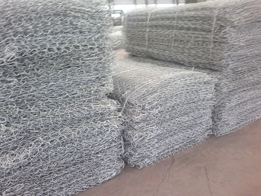 240 - 300g/M2 PE Wire Gabion Mattress For Landscape Engineering