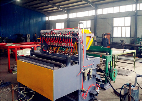 Auto Wire Mesh Welding Line 2500mm 45times/Min Accurate Operation