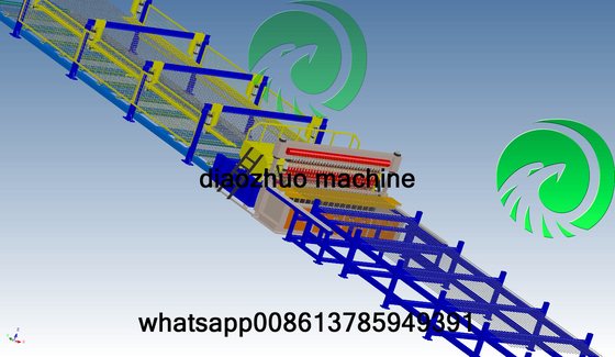12000mm Rebar Mesh Welding Machine 65times/min 2500mm 8.4*5.5*2.1m