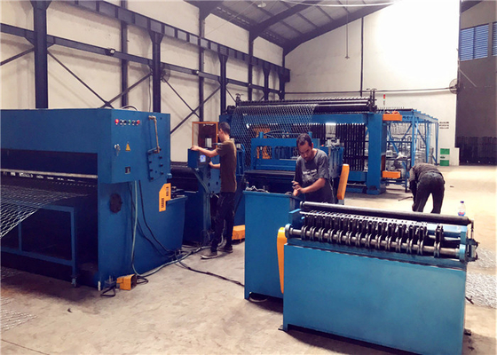 PLC Control Stone Gabion Mesh Machine Power Saving Wear Resistance