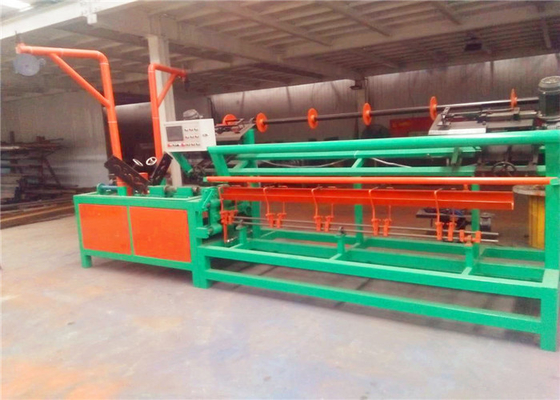 9.0KW Wire Mesh Weaving Machine , 100mm Diamond Mesh Fencing Machine