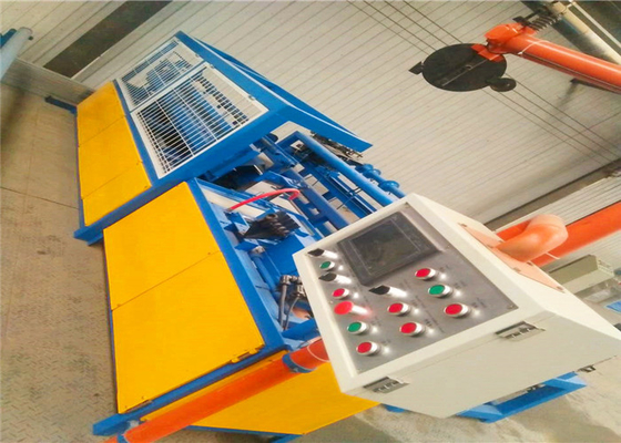 3.8T Diamond Chain Link Fence Machine 9.0KW Single Wire Feeding Touch Screen Operation