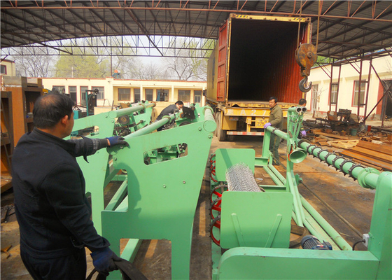 80m2/H 120m2/H Diamond Mesh Fencing Machine 2 Wire Twist Strand