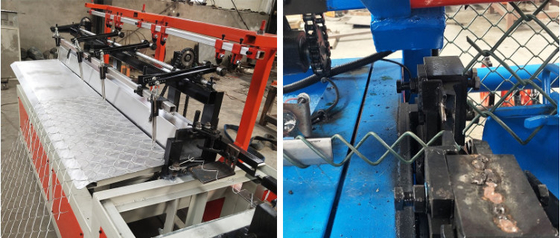 4.5mm 100m²/H Chain Link Fence Equipment For Railway