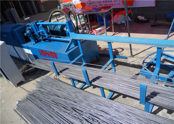 Heavy Duty CNC Wire Straightening And Cutting Machine 16mm 12000mm
