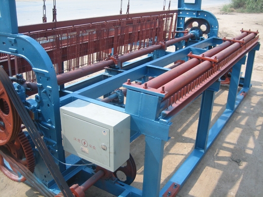 Hydraulic Crimped Wire Mesh Weaving Machine For Big Wire Diameter
