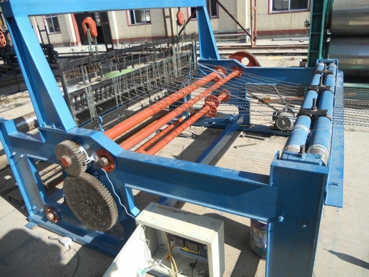 Hydraulic Crimped Wire Mesh Weaving Machine For Big Wire Diameter