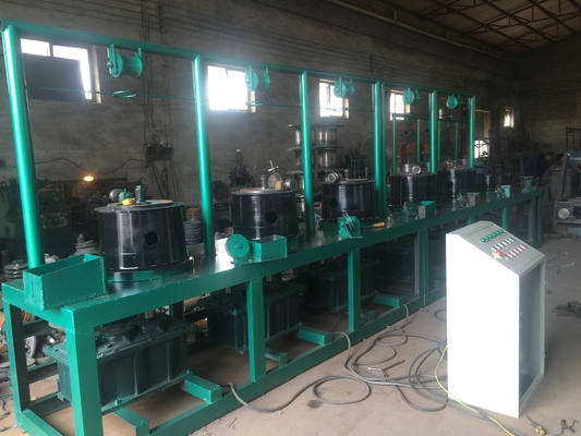 Pulley Wire Drawing Machine 2000KG For Metal Mesh Factory