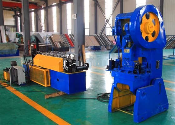 25*10mm Corner Bead Roll Forming Machine PLC control 15m/min