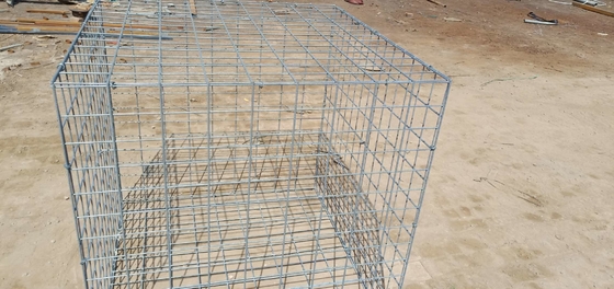 Welded Mesh Gabion Box With 380 - 550N/Mm2 Tensile Strength