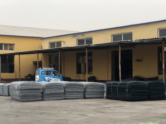 Zinc Coated Gabion Mattress With 400 - 450Mpa Selvage Tensile Strength