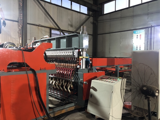 Automatic Fence Mesh Welding Machine 6000*3000*2000mm And Power Supply 380V / 50Hz