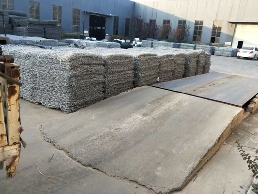Weaving Gabion Basket Mesh With Tensile Strength 350-550N/Mm2 Sale