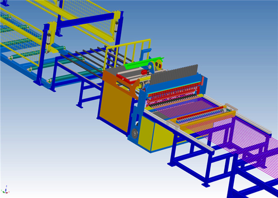 65times/Min 8.5T Fence Mesh Welding Machine ISO9001 Approved