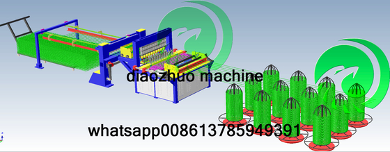 4.0KW Automatic Mesh Welding Machine 380V 50HZ Chicken Mesh Making Machine