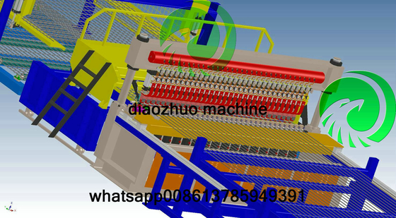 12000mm Rebar Mesh Welding Machine 65times/min 2500mm 8.4*5.5*2.1m