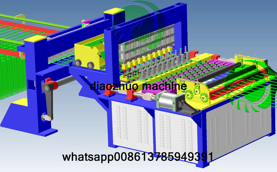 8mm Automatic Mesh Welding Machine 60times/min Wire Cage Welding Machine