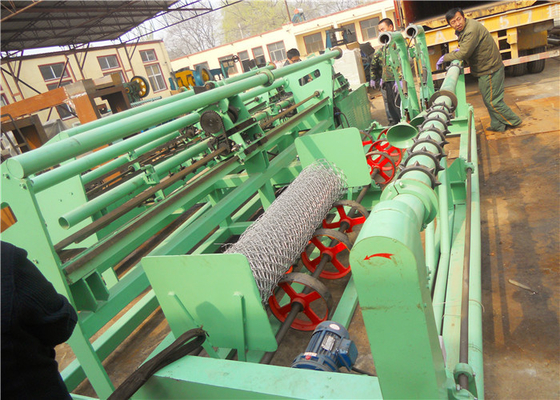 80m2/H 120m2/H Diamond Mesh Fencing Machine 2 Wire Twist Strand
