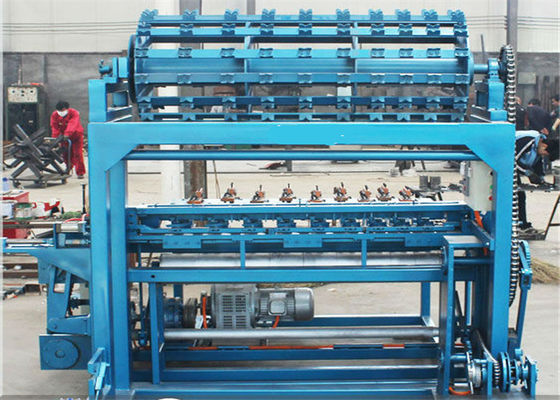 Anti Corrosive Fix Knot Grassland Fence Machine Computerised Servo Motor Control