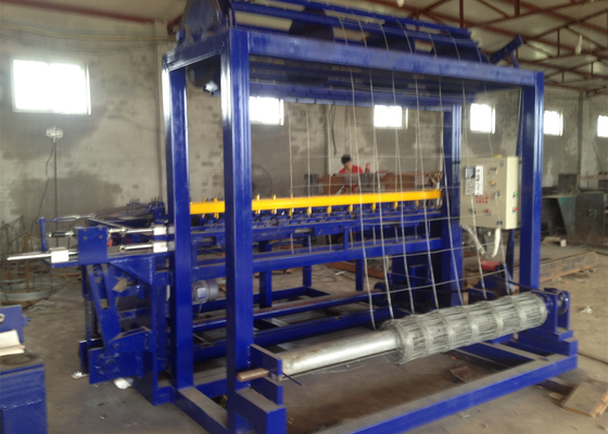 380v 40kw Grassland Fence Machine Galvanized Steel Wire Mesh Machine