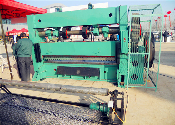 Aluminum Plate Material Expanded Metal Machine 2500mm 15T for hardware