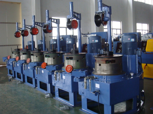 Pulley Wire Drawing Machine 2000KG For Metal Mesh Factory