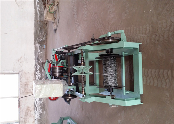 Double Twisted Razor Barbed Wire Machine 3KW for defense / highway